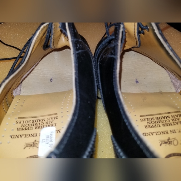 ๐ฌ๐ง VINTAGE NOS Dr Martens Brogue Oxford Wingtips UK MADE! ๐ฌ๐ง Solovair NPS - Picture 13 of 16
